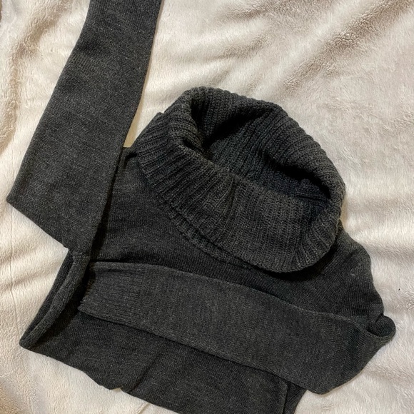 H&M Sweaters Charcoal Cozy Sweater Dress Poshmark